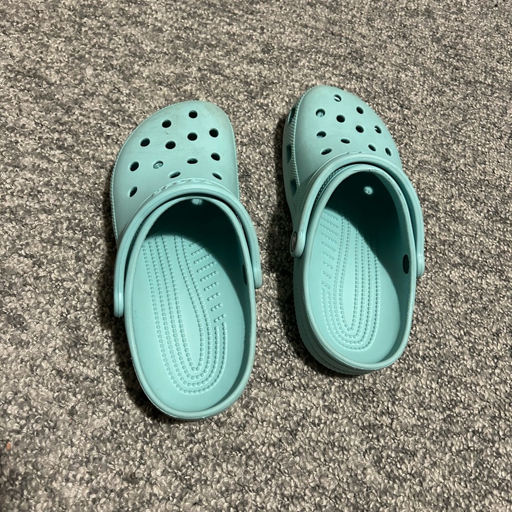 Light Blue Crocs